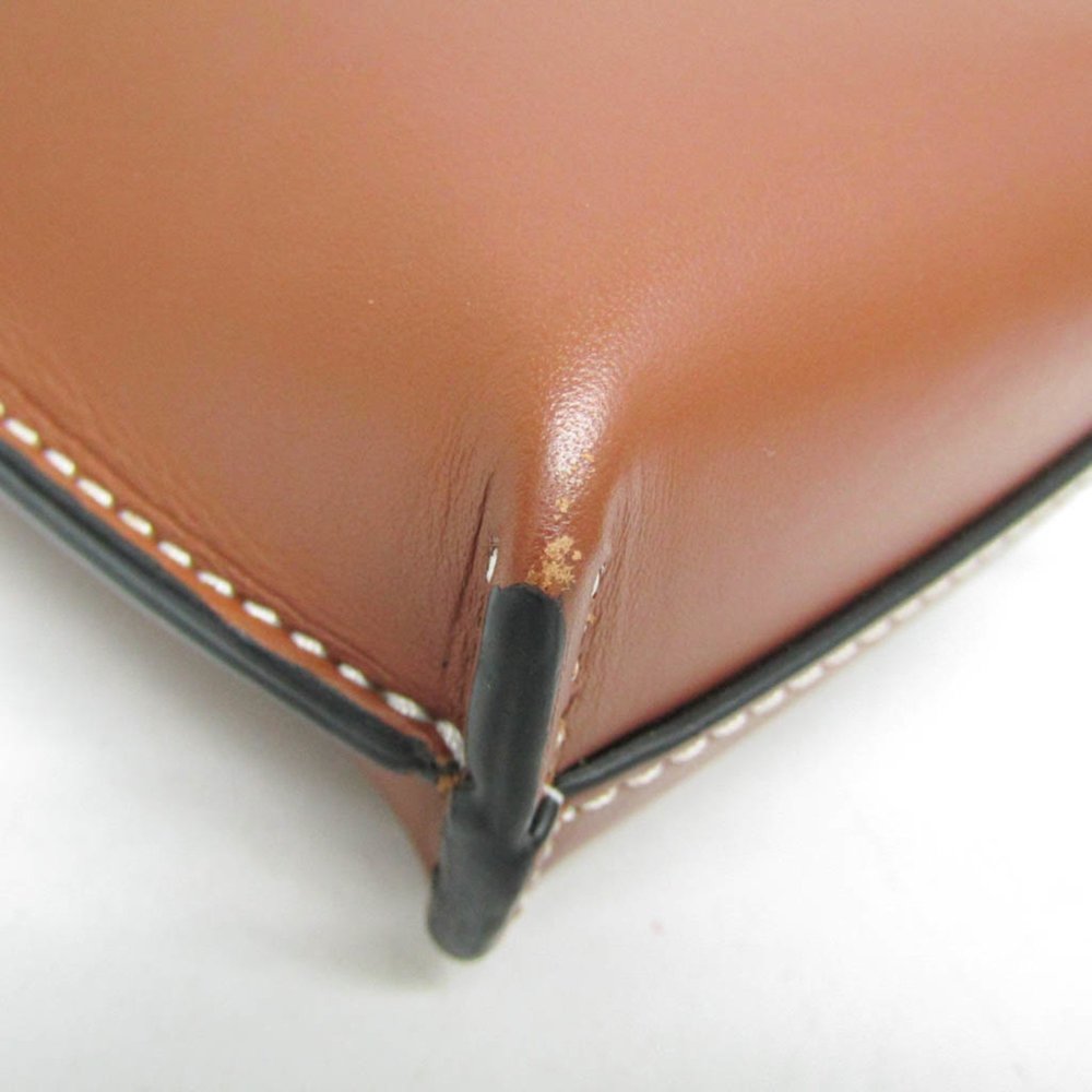LOEWE Brown Leather Shoulder Bag - Picture 7 of 11